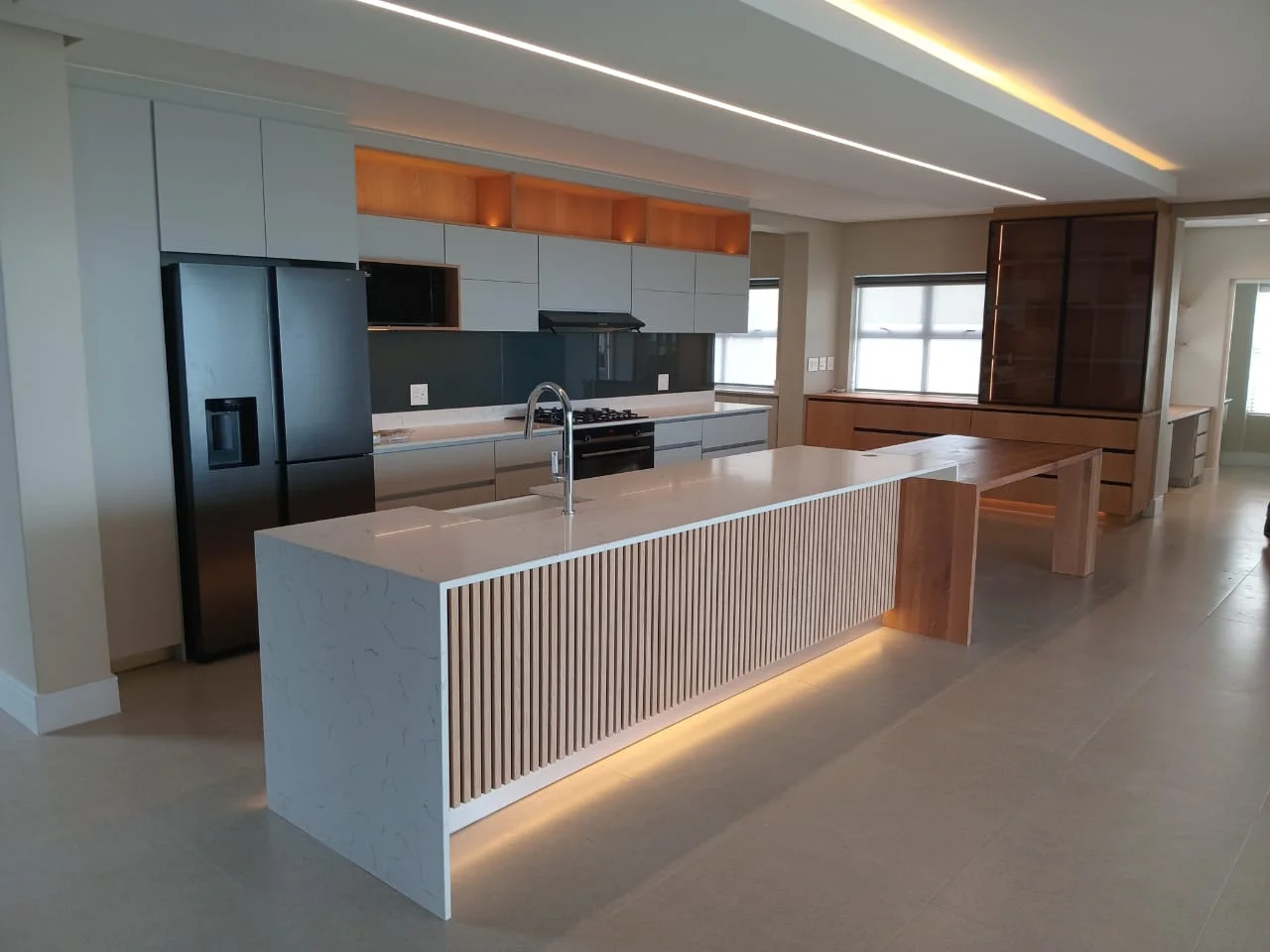 Recent custom kitchen installation by Solid Edge Cabinetry