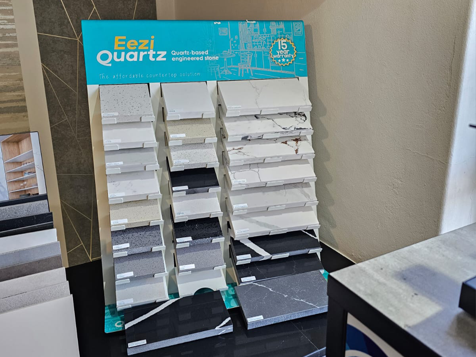 Eezi Quartz durable kitchen countertops